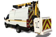 Car Hire Aviemore - 12.5M Cherry Picker 3.5T - Van hire Aviemore